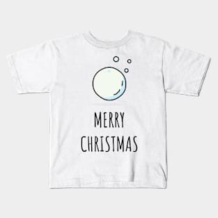 Christmas Greeting - Merry Christmas Kids T-Shirt